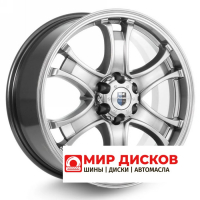 7,5*18 6*139,7 ET38 100,1 КиК Балеар (КС727) Дарк платинум