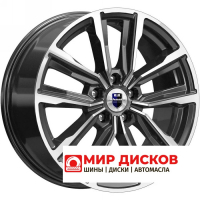 7,5*17 5*114,3 ET35 67,1 КиК Лацио (КС964) Алмаз черный