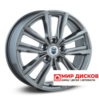 7,5*17 5*110 ET38 67,1 КиК Лацио (КС964) Дарк платинум