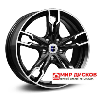 7*17 5*114,3 ET45 67,1 КиК Солар (КС875) Алмаз черный SK