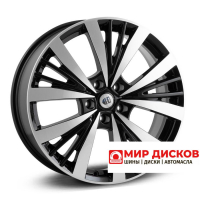 7,5*19 5*114,3 ET50 67,1 КиК Марвел (КС881) Алмаз черный SK