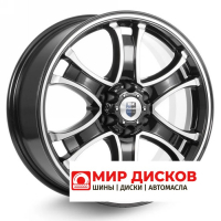 7,5*18 6*139,7 ET38 100,1 КиК Балеар (КС727) Алмаз черный