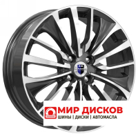 6,5*17 4*100 ET37 67,1 КиК Flanker Алмаз черный