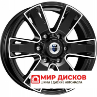 7*17 6*139,7 ET30 106,1 КиК Севенна (КС726) Алмаз черный