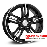 6*15 5*108 ET43 67,1 КиК Trinity (КС666) Алмаз черный