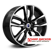 8*18 5*112 ET30 66,6 КиК Борэй (КС901) Алмаз черный