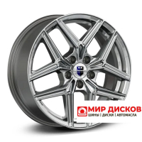 7*17 5*114,3 ET45 60,1 КиК Юнион (КС102) Дарк платинум