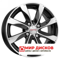6*15 4*114,3 ET46 67,1 КиК Джемини (КС617) Алмаз черный