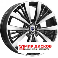 7,5*19 5*108 ET50 63,35 КиК Марвел (КС881) Алмаз черный
