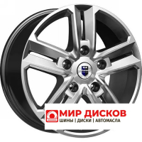 8*18 5*114,3 ET40 67,1 КиК Backfire (КС763) Дарк платинум