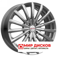 7*17 5*114,3 ET45 67,1 КиК Акцент (КС641) Дарк платинум