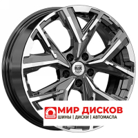 6,5*18 5*108 ET52 60,1 КиК Айона (КС1169) Алмаз черный