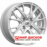 5,5*14 4*100 ET43 60,1 Wheels UP Up127 Silver Classic