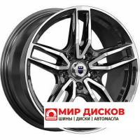 8*17 5*110 ET35 65,1 КиК Бартон (КС1110) Алмаз черный