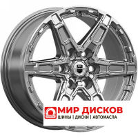 8*18 6*139,7 ET25 106,1 КиК Дистрикт (КС1159) Дарк платинум