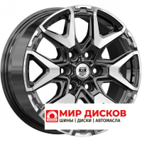 7,5*18 6*114,3 ET45 66,1 КиК Гангут (КС1176) Алмаз черный