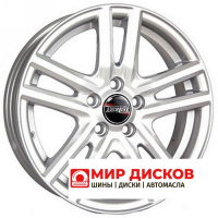 6*15 5*100 ET38 57,1 TechLine 529 Silver